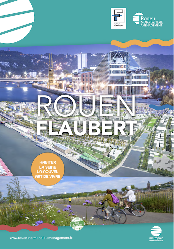 Rouen - EcoQuartier Flaubert - Aménagement urbain - Projet urbain