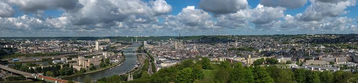 Rouen-vue panoramique